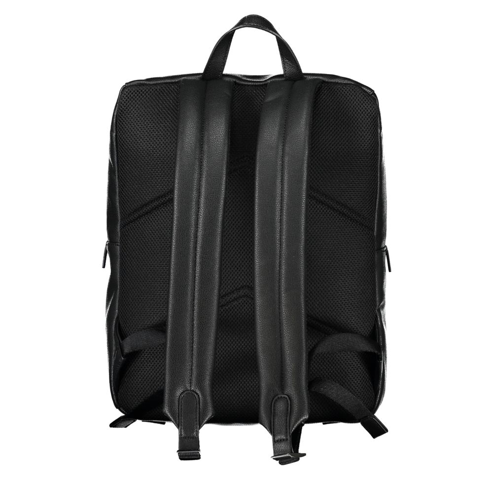 Calvin Klein Nero Polyester Men Backpack - Image 2