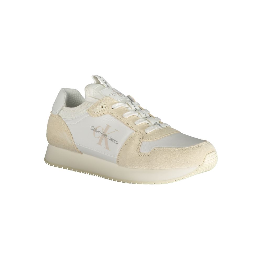 Calvin Klein White Polyester Men Sneaker - Image 2