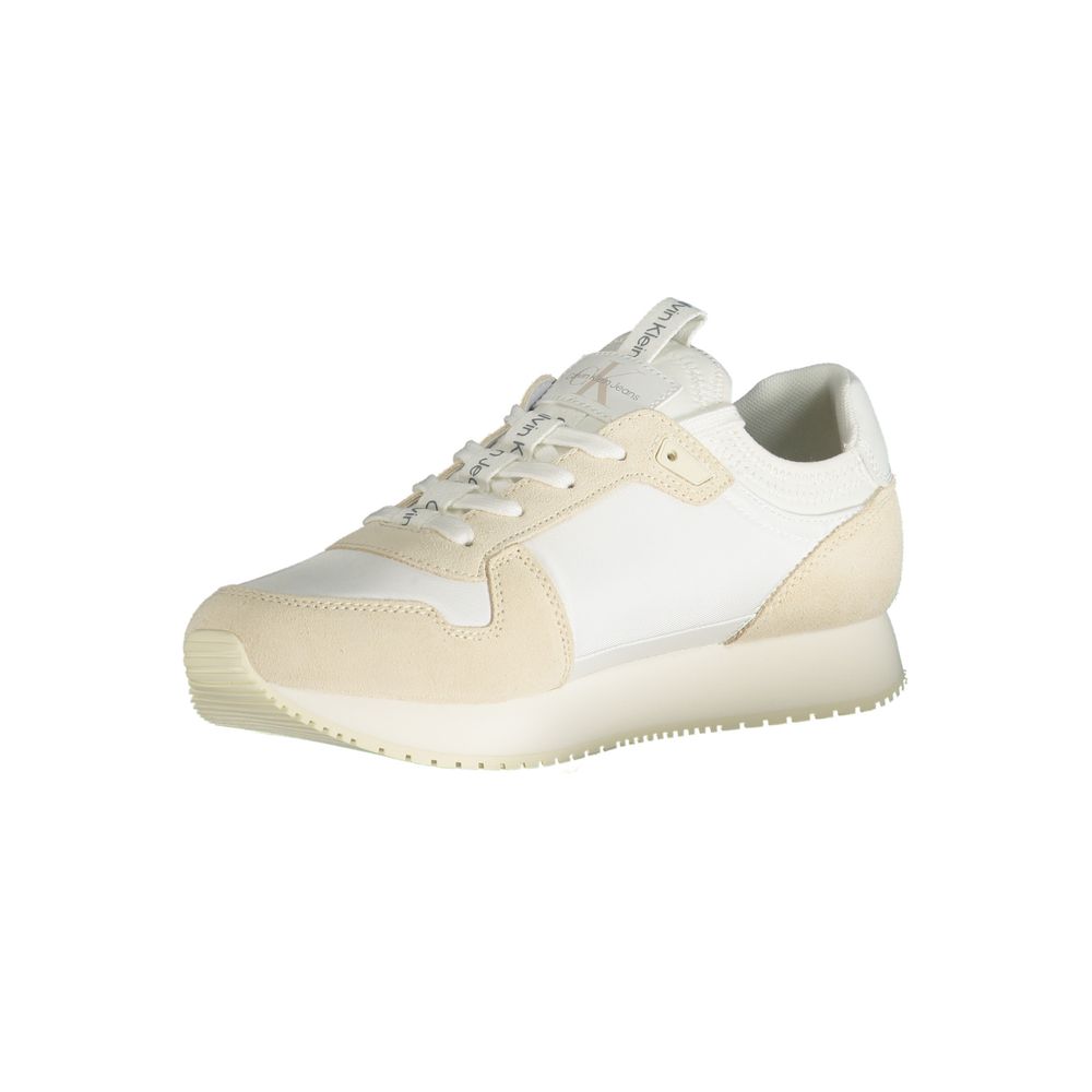 Calvin Klein White Polyester Men Sneaker - Image 3