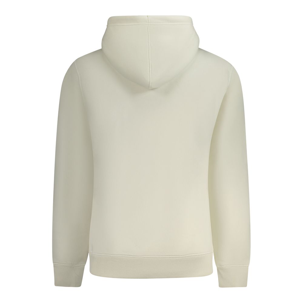Calvin Klein White Cotton Men's Hoodie - Image 2