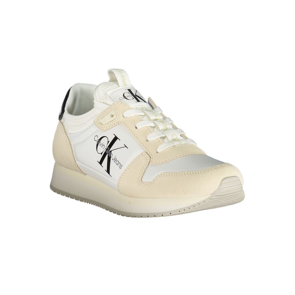 Calvin Klein Bianco Polyurethane Women Sneaker - Image 2