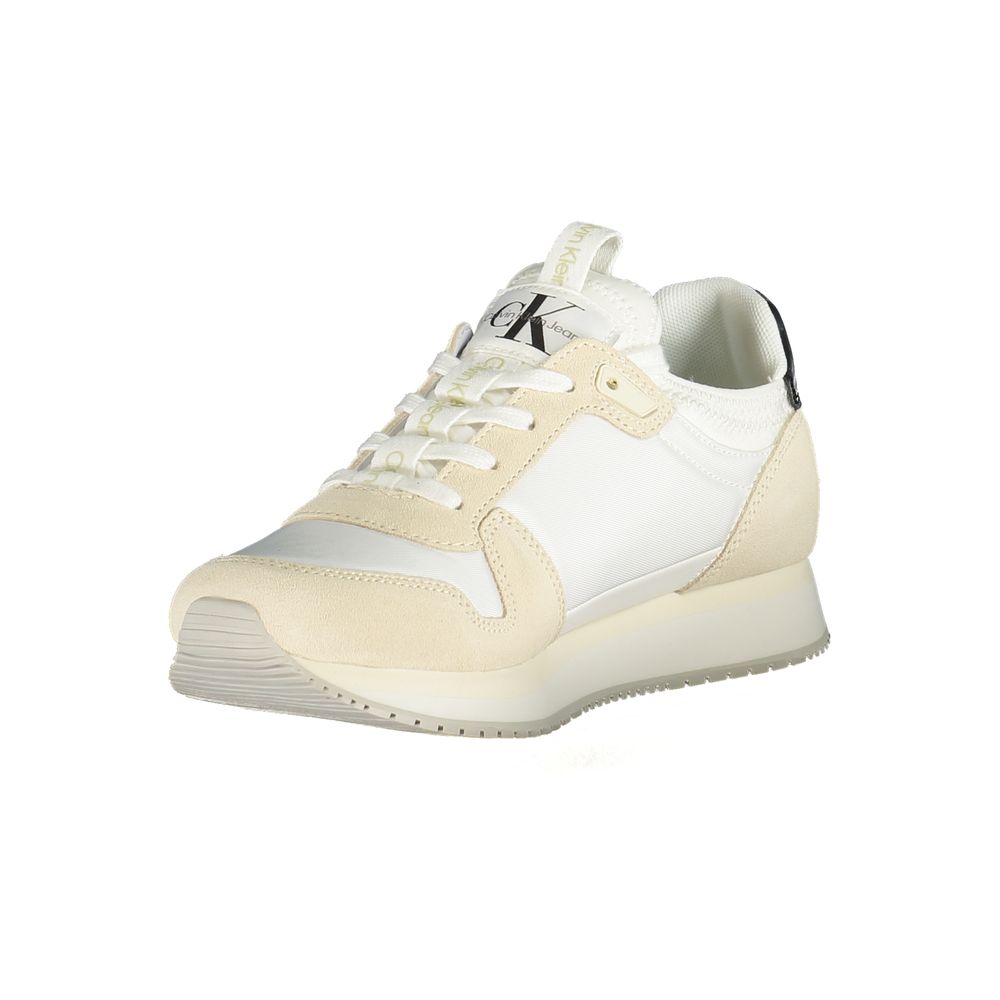Calvin Klein Bianco Polyurethane Women Sneaker - Image 3