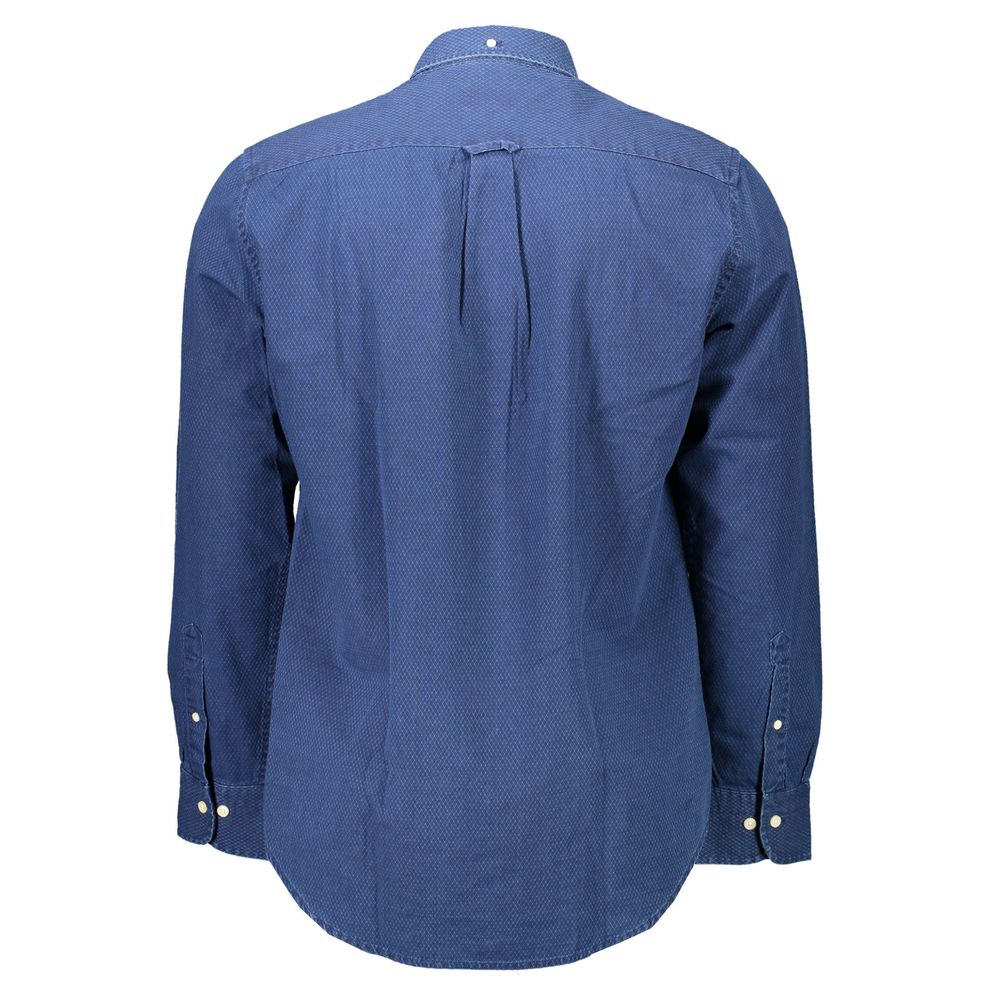 Gant Blu Cotton Men's Shirt - Image 2