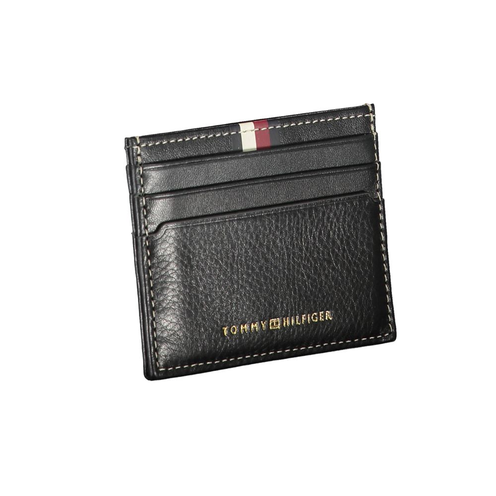 Tommy Hilfiger Nero Leather Mens Wallet Holder - Image 3