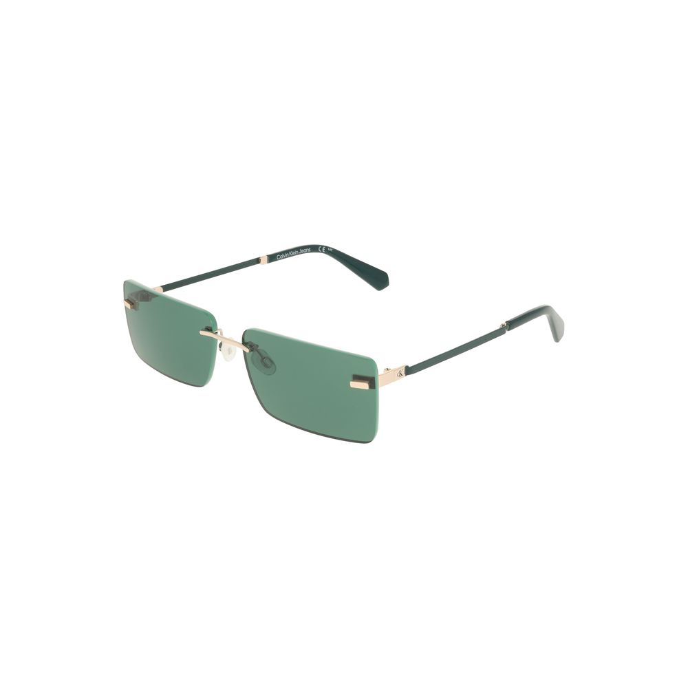 Calvin Klein Verde Metallo Women Sunglasses - Image 2