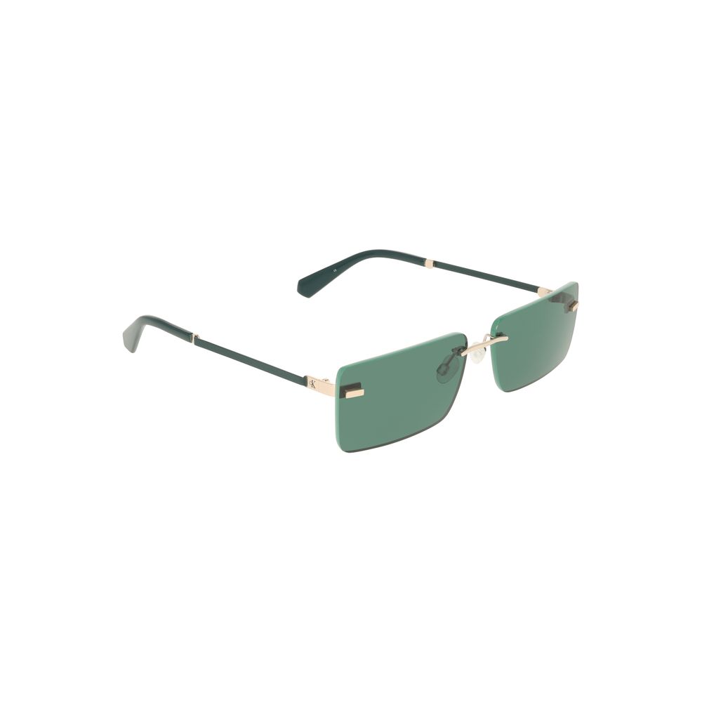 Calvin Klein Verde Metallo Women Sunglasses - Image 3