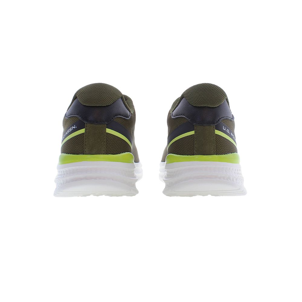 U.S. POLO ASSN. Green Polyester Men's Sneaker - Image 2