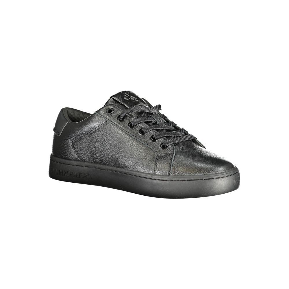 Calvin Klein Black Polyurethane Men Sneaker - Image 2