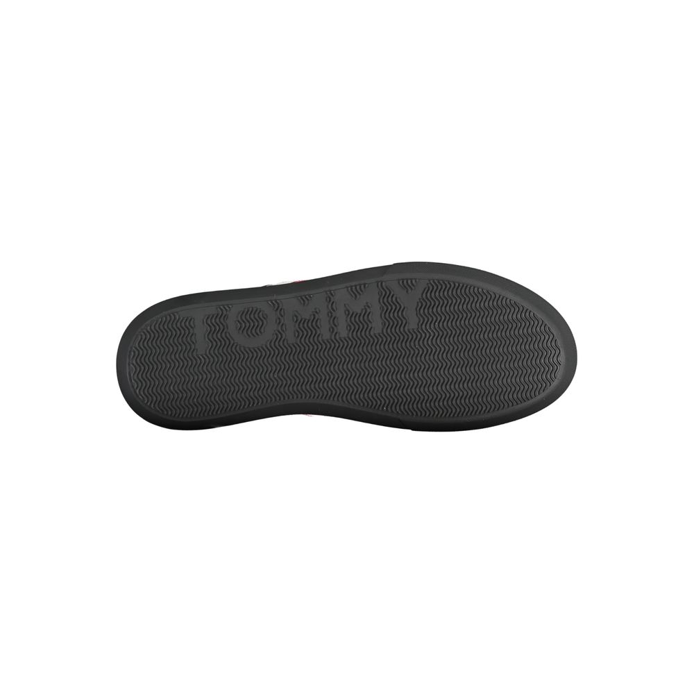 Tommy Hilfiger Black Leather Men Sneaker - Image 2