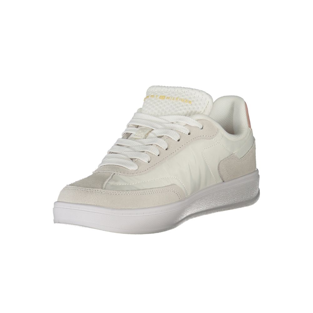 Tommy Hilfiger White Polyurethane Women Sneaker - Image 3