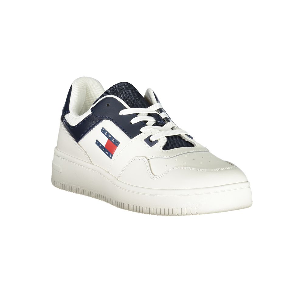 Tommy Hilfiger Blu Leather Men Sneaker - Image 2