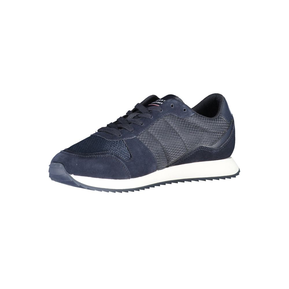 Tommy Hilfiger Blue Polyester Men Sneaker - Image 2
