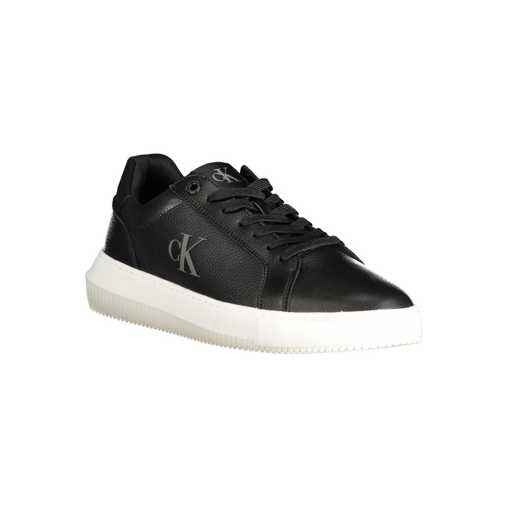 Calvin Klein Black Polyurethane Men Sneaker - Image 2