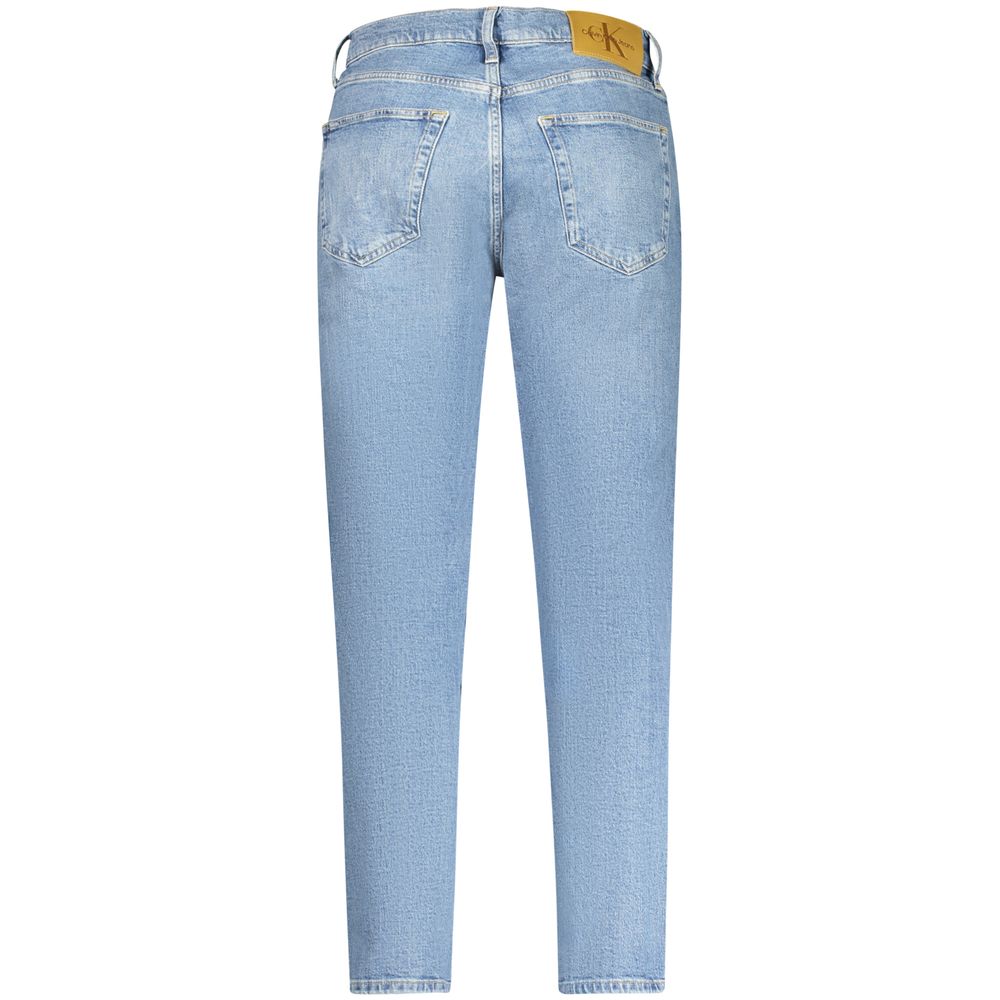 Calvin Klein Blue Cotton Men's Jeans - Image 2