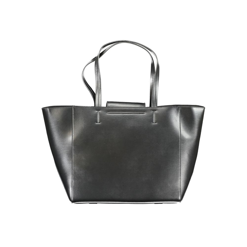Calvin Klein Black Recycled Polyester Women Handbag - Image 2