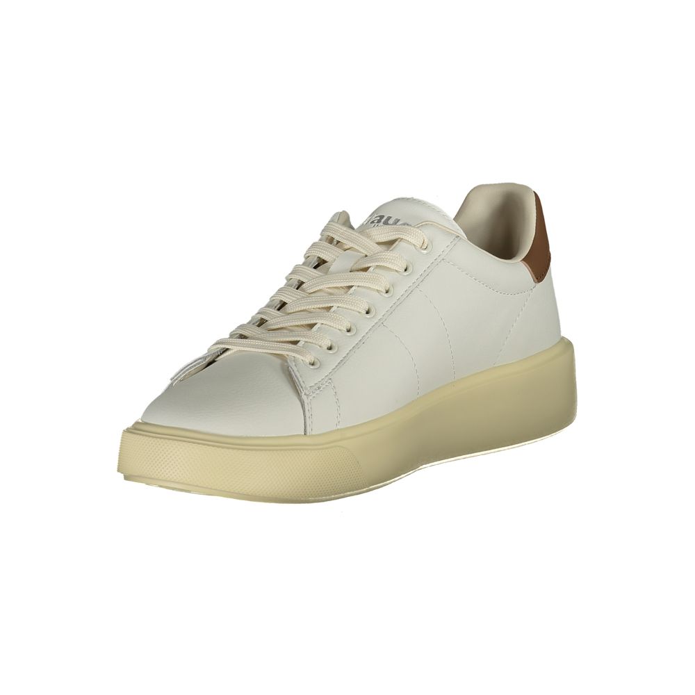 Blauer White Polyurethane Men Sneaker - Image 3