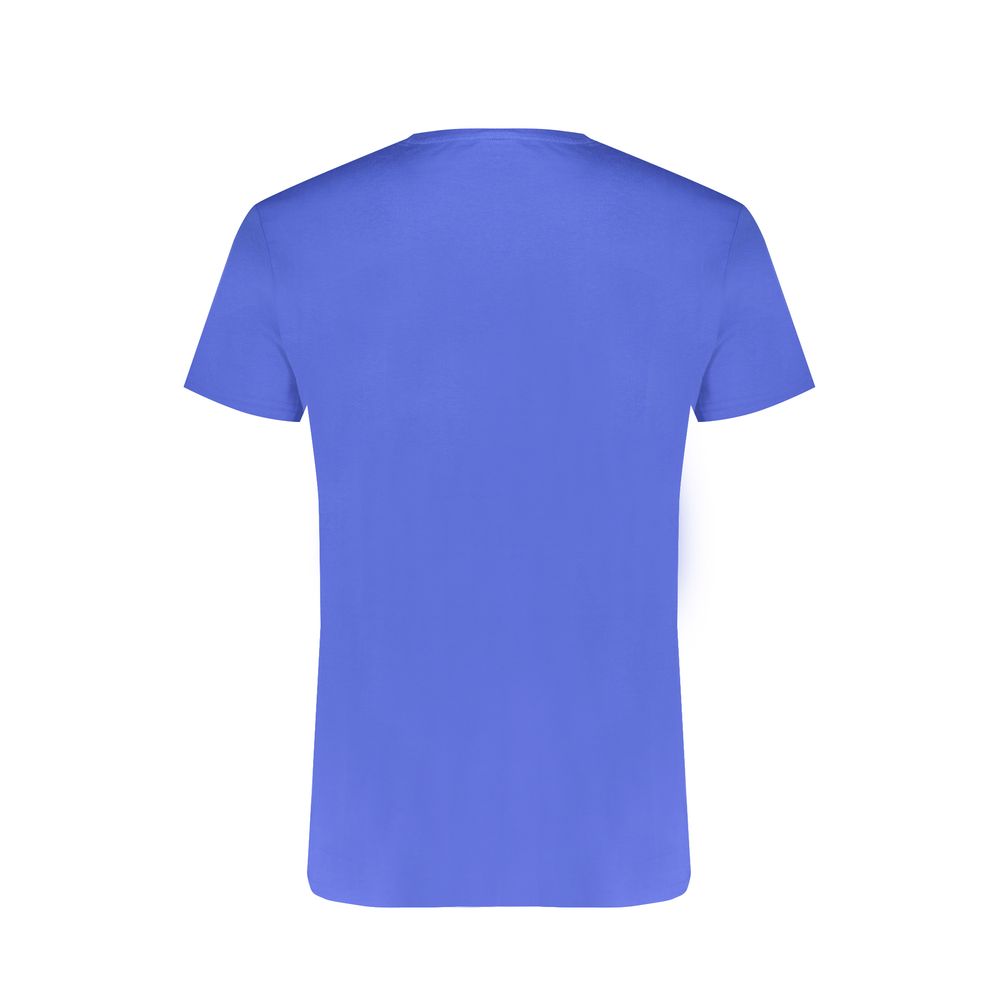Trussardi Blue Cotton Men T-Shirt - Image 2