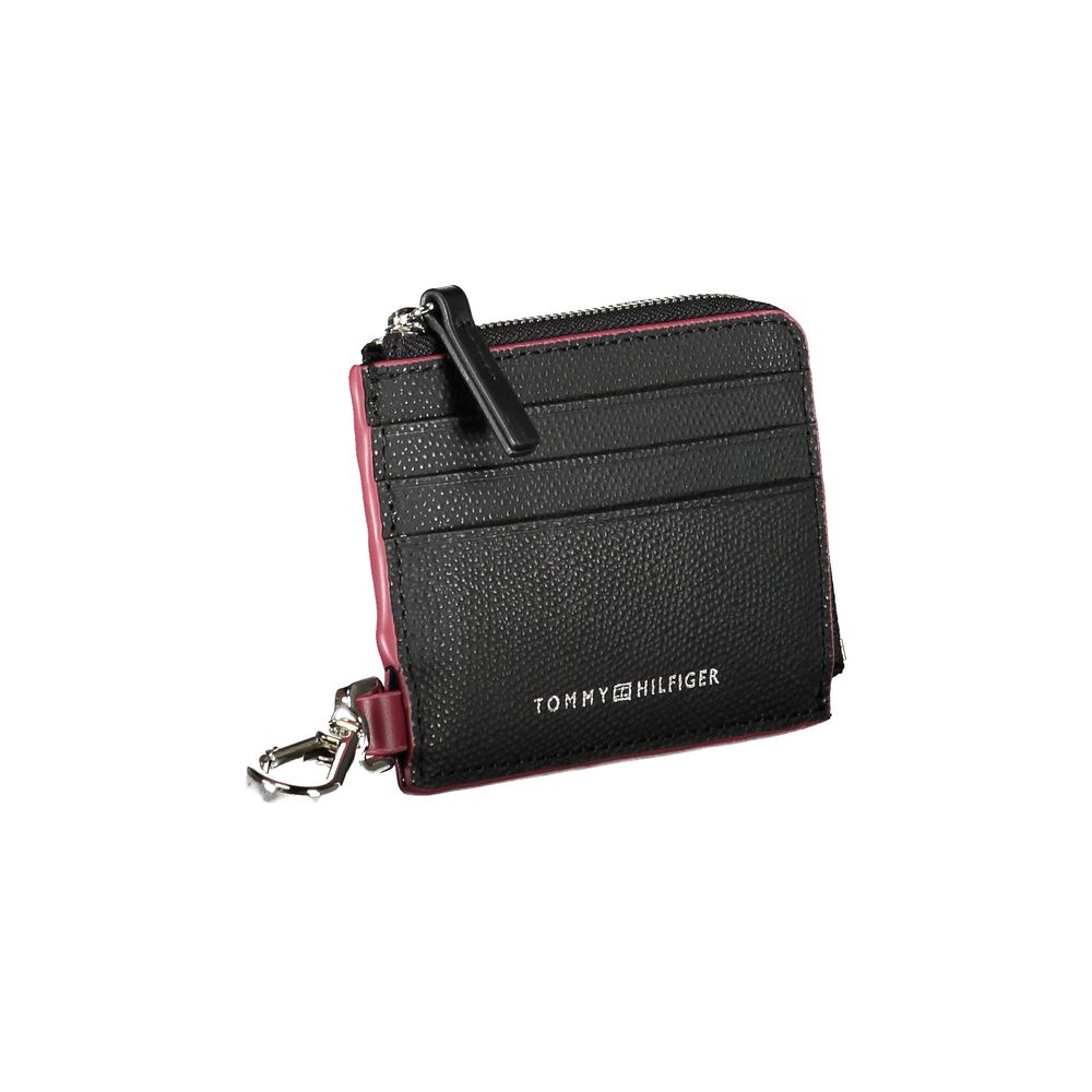 Tommy Hilfiger Black Leather Men Wallet Holder - Image 3