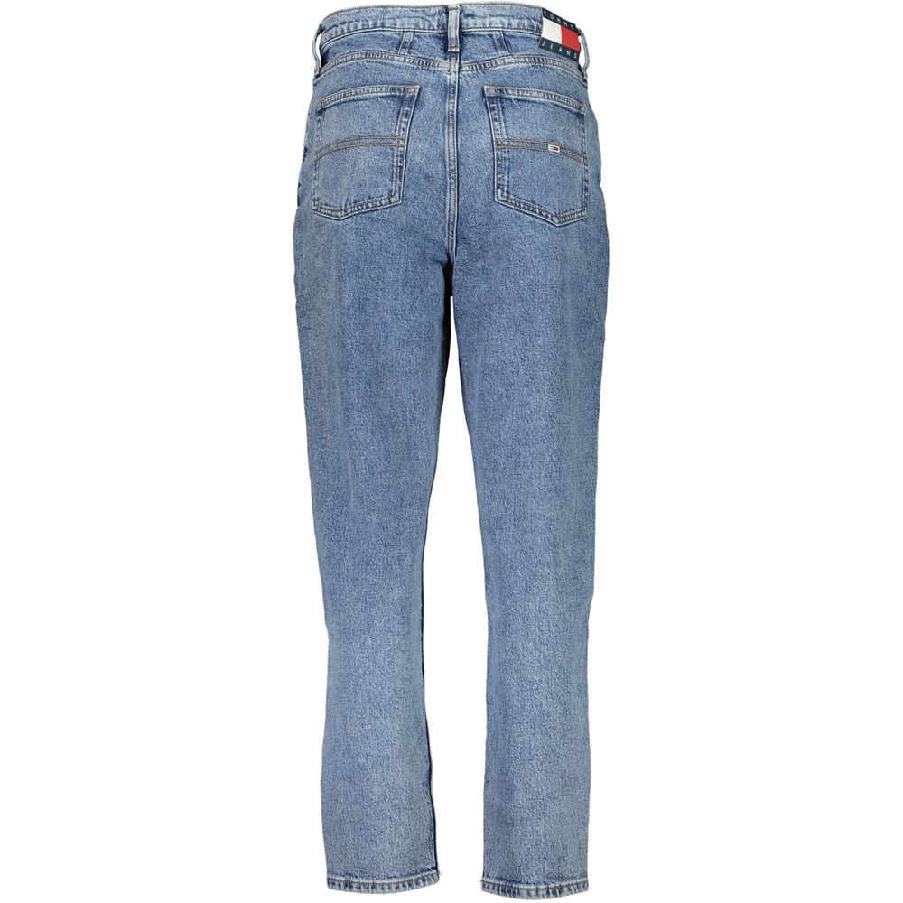 Tommy Hilfiger Blue Cotton Women Jeans - Image 2