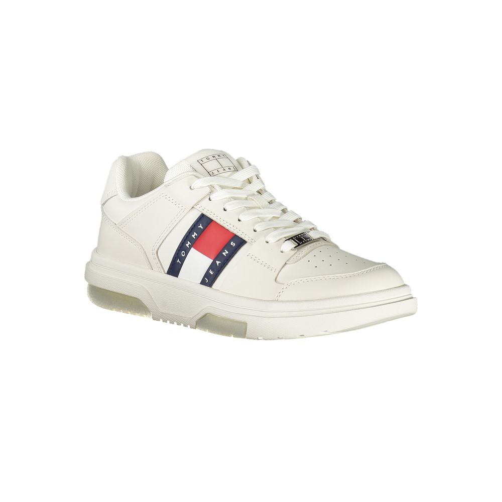 Tommy Hilfiger Bianco Polyurethane Women Sneaker - Image 2