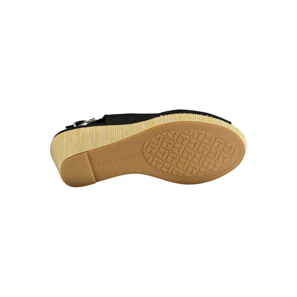 Tommy Hilfiger Black Polyester Women Sandal - Image 2