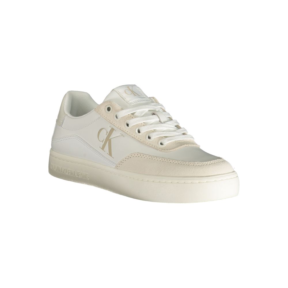 Calvin Klein Bianco Polyurethane Women Sneaker - Image 2