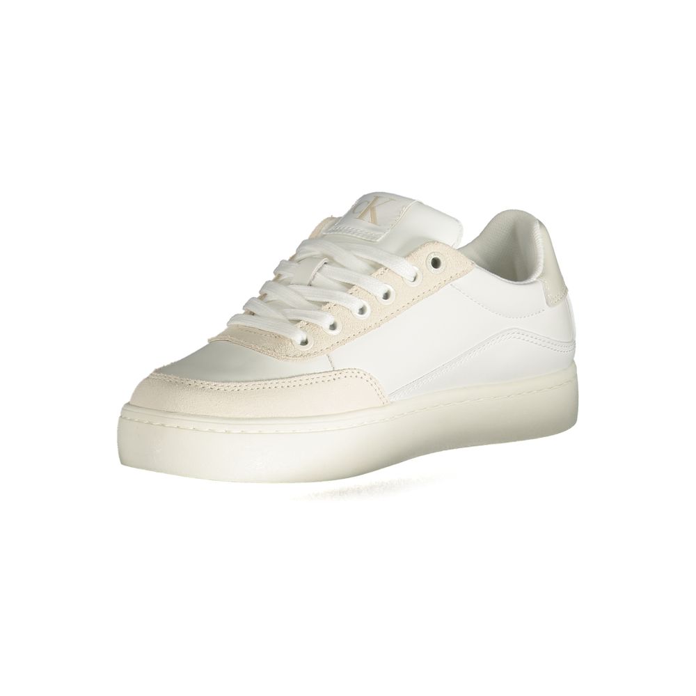 Calvin Klein Bianco Polyurethane Women Sneaker - Image 3