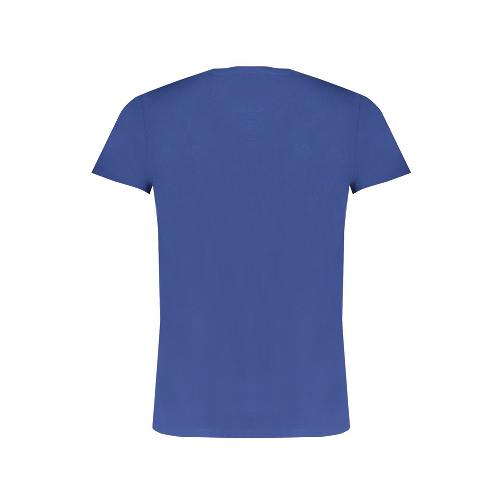 Trussardi Blue Cotton Men's T-Shirt - Image 2