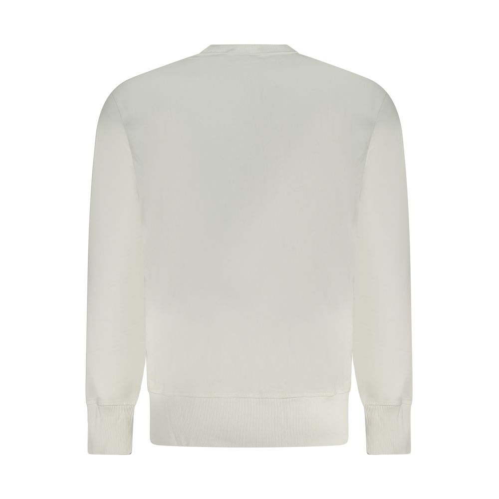 Calvin Klein White Cotton Men Sweatshirt - Image 2