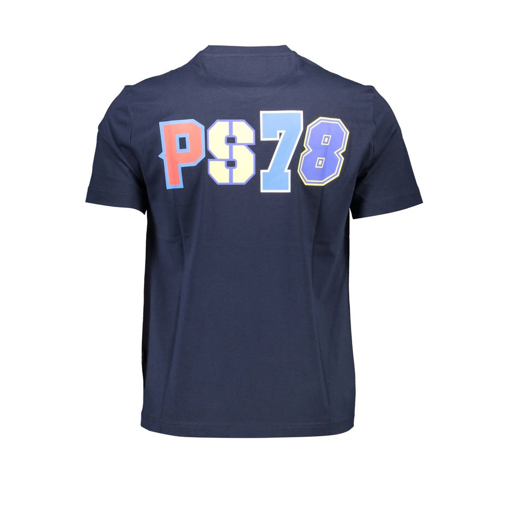Plein Sport Blue Cotton Men's T-Shirt - Image 2