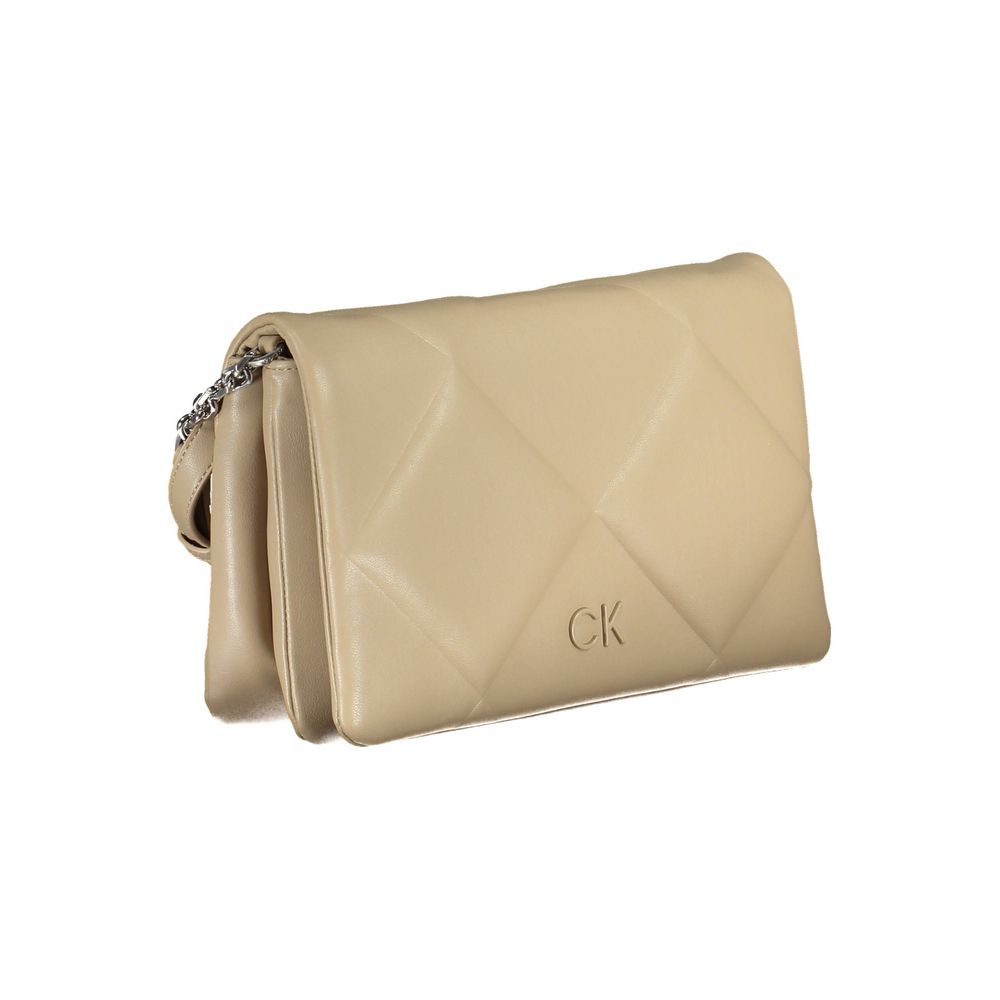 Calvin Klein Beige Polyester Women Shoulder Bag - Image 3