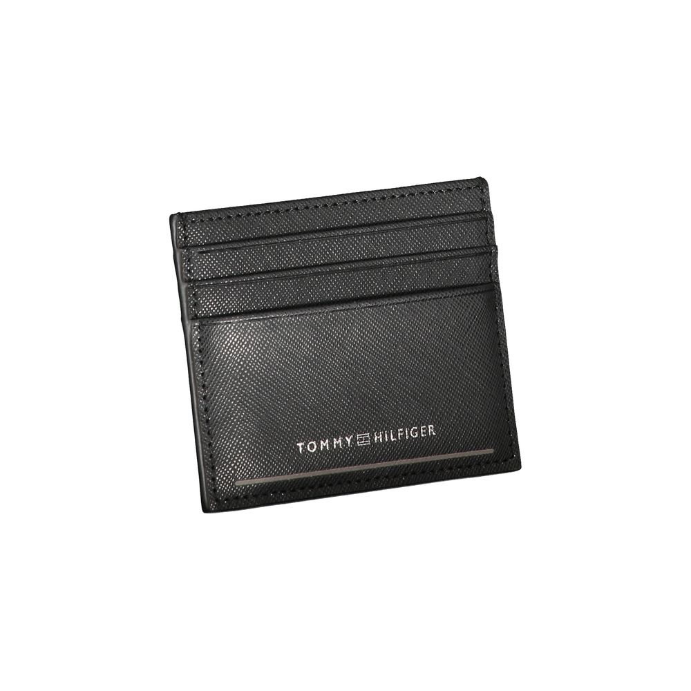 Tommy Hilfiger Black Leather Men Wallet - Image 3