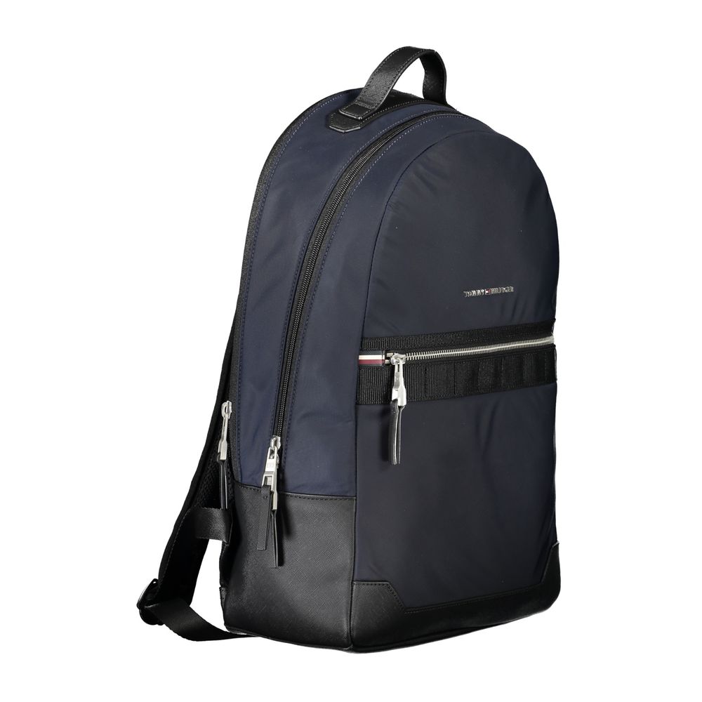 Tommy Hilfiger Blue Polyester Men Backpack - Image 3