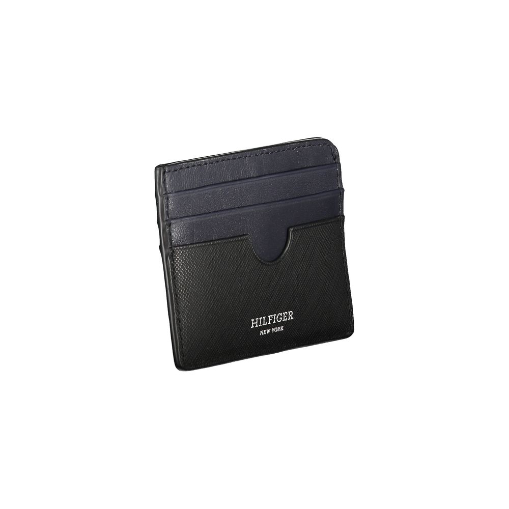Tommy Hilfiger Black Leather Men Wallet - Image 3
