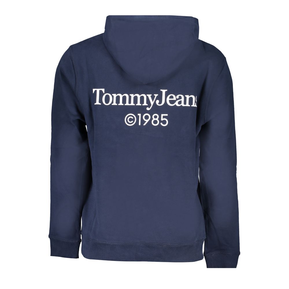 Tommy Hilfiger Blue Cotton Men's Sweatshirt - Image 2
