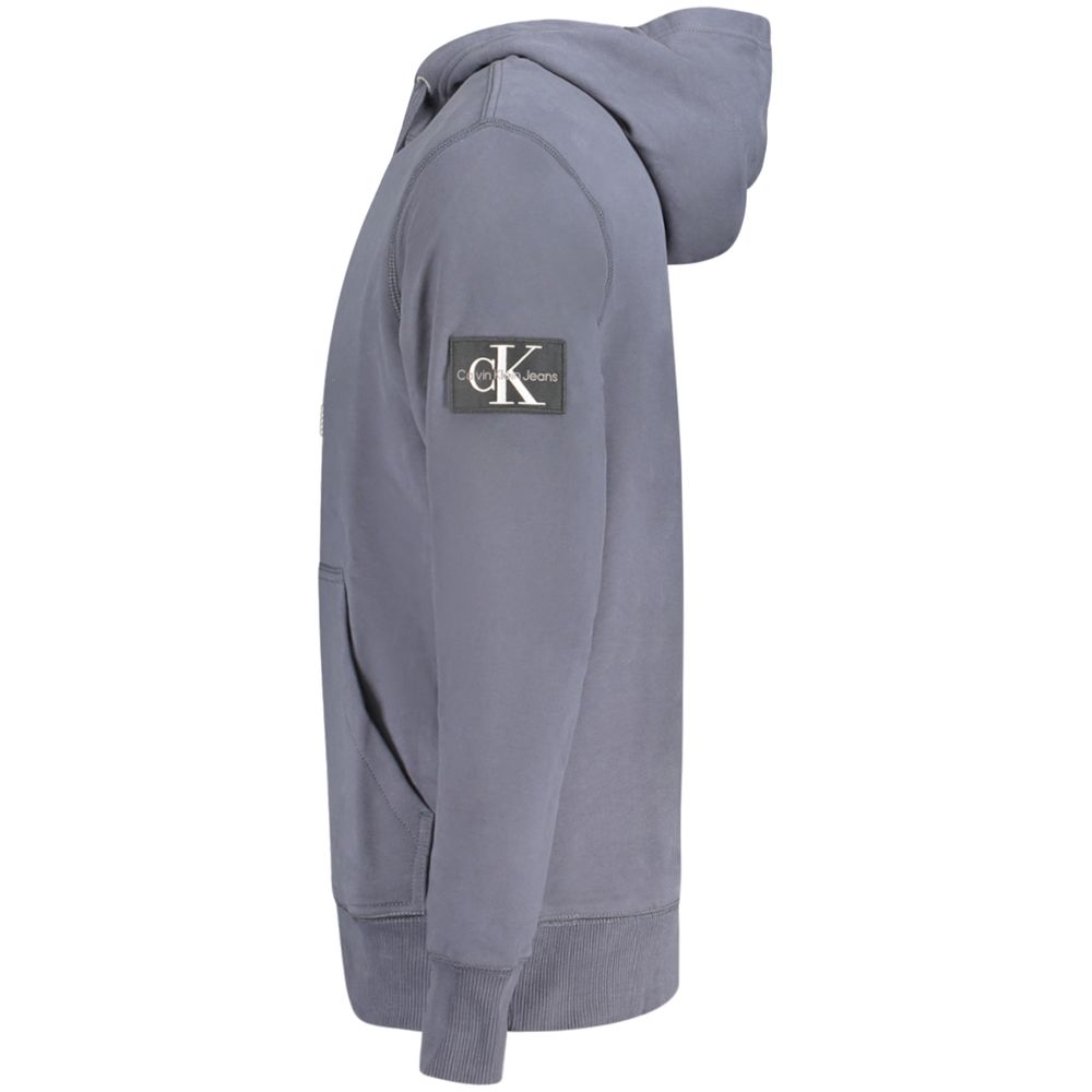 Calvin Klein Blue Cotton Men Sweater - Image 3