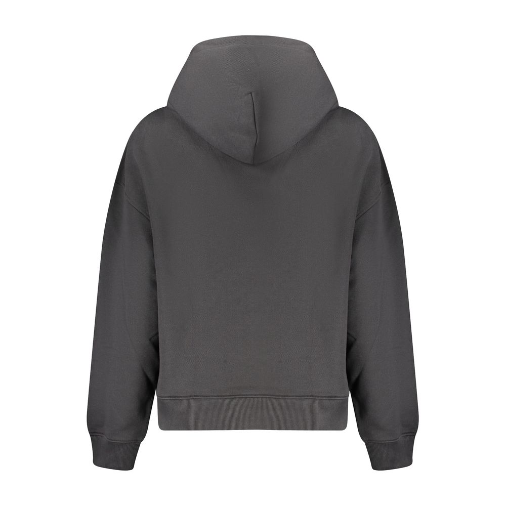 Tommy Hilfiger Black Cotton Women Sweatshirt - Image 2