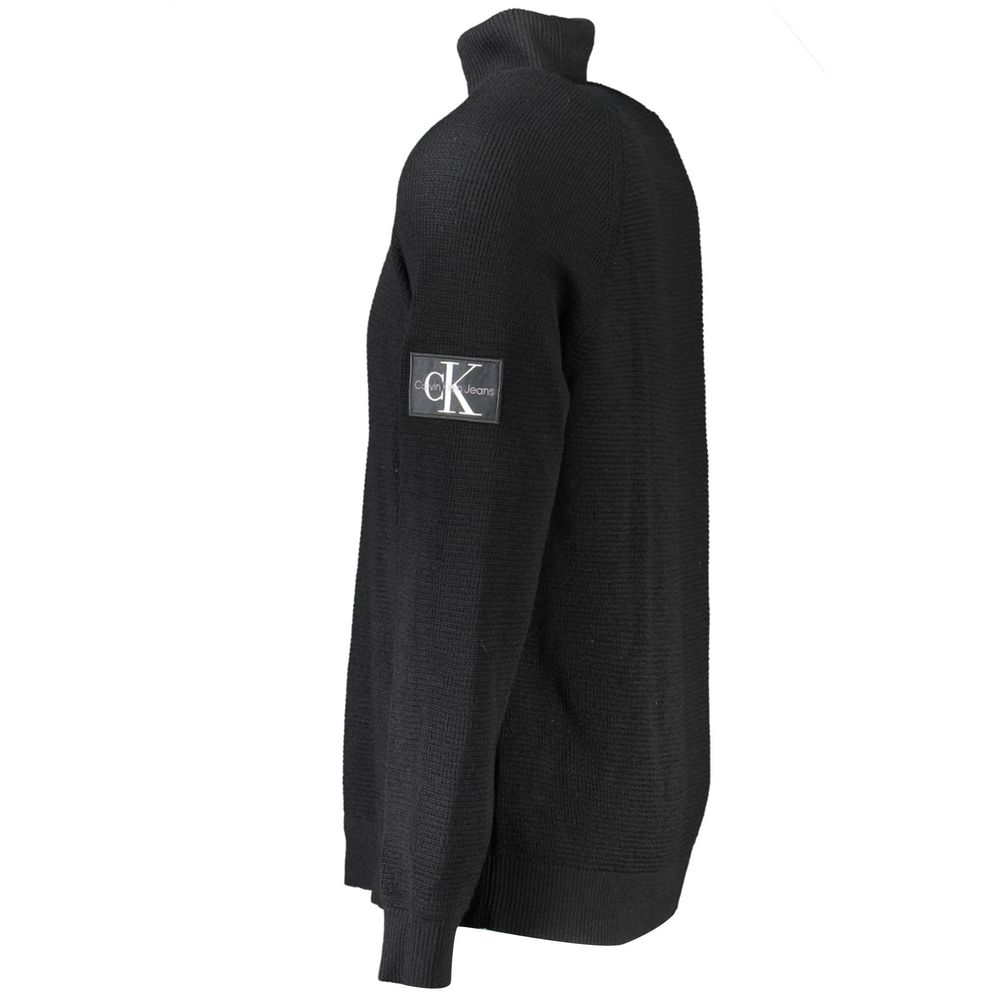 Calvin Klein Black Wool Mens Sweater - Image 2