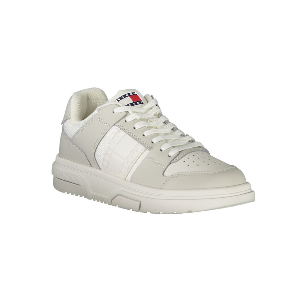 Tommy Hilfiger White Leather Women Sneaker - Image 2