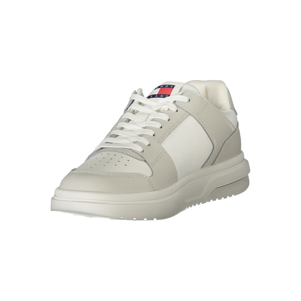 Tommy Hilfiger White Leather Women Sneaker - Image 3