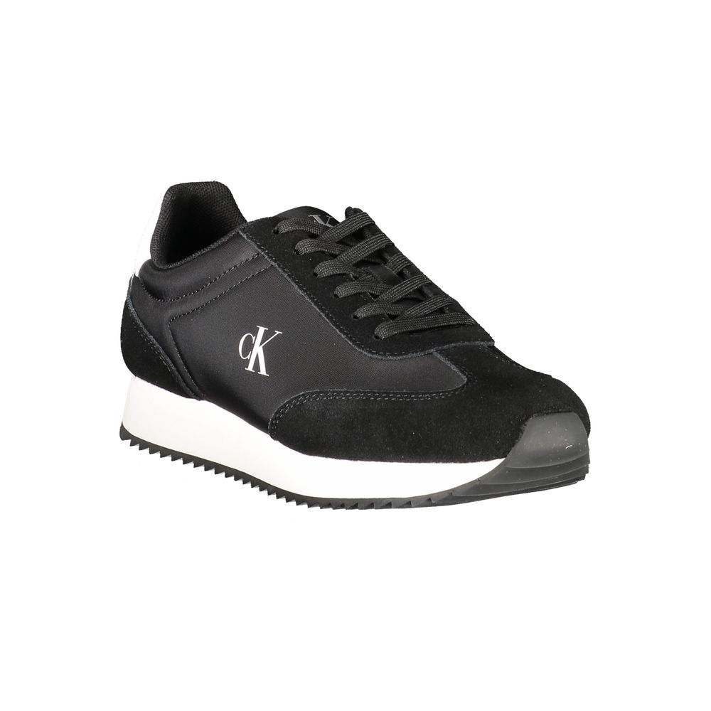 Calvin Klein Nero Leather Women Sneaker - Image 2