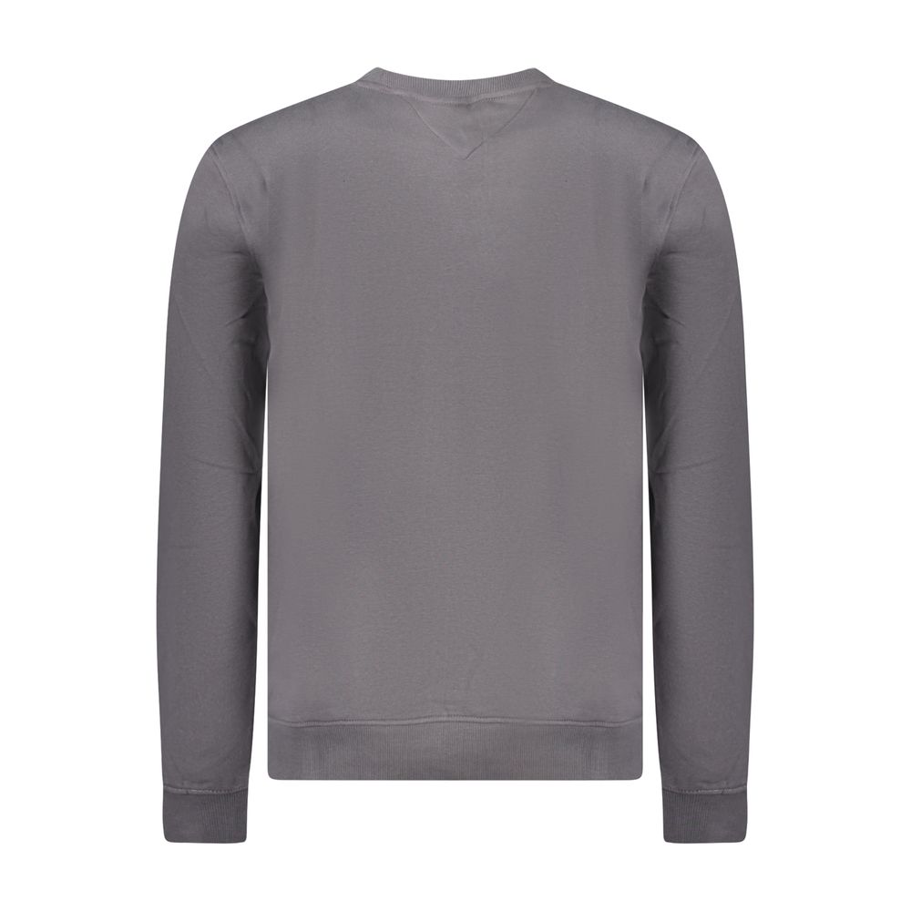 Tommy Hilfiger Grigio Cotton Men's Sweatshirt - Image 2