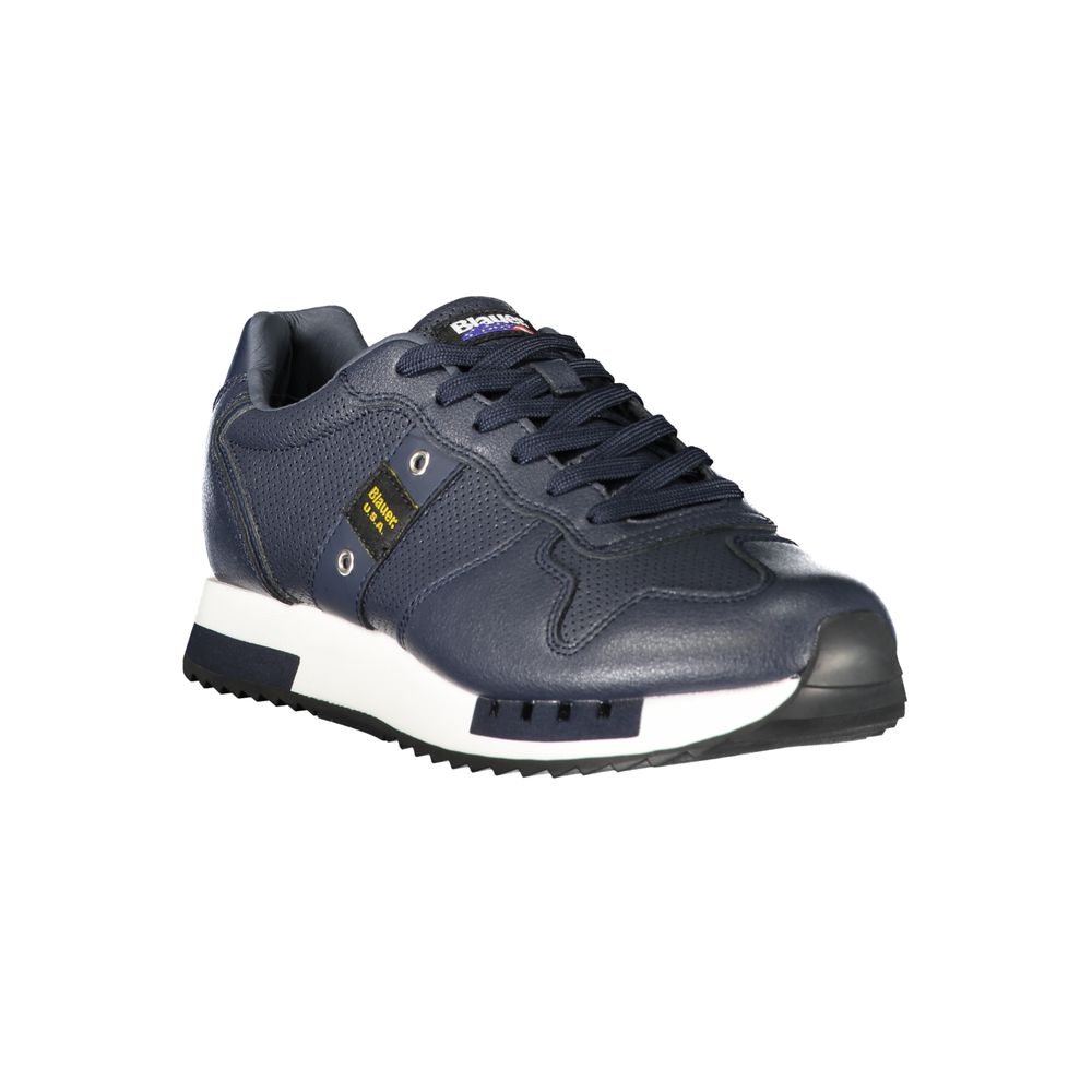 Blauer Blue Polyurethane Men's Sneaker - Image 2