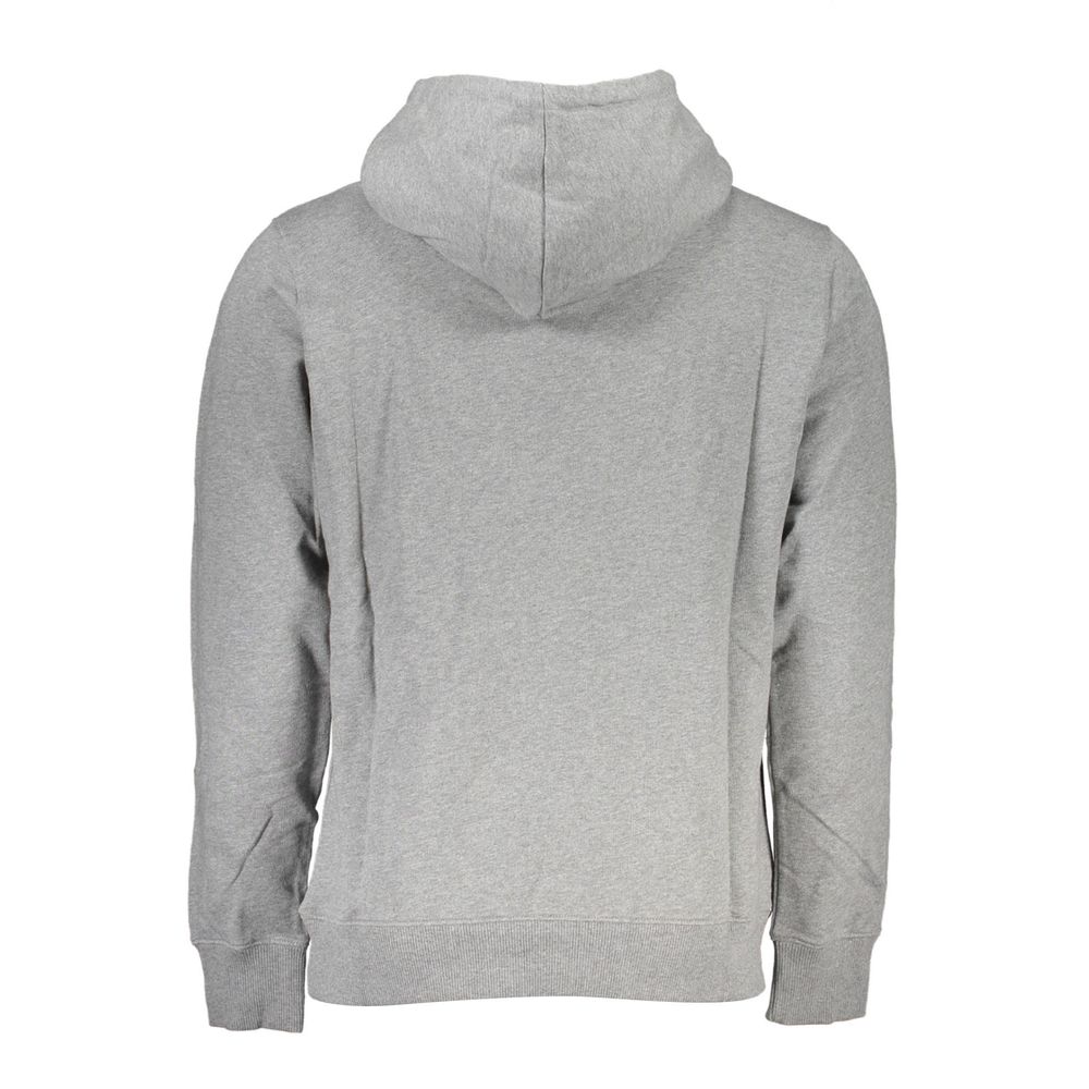 Calvin Klein Grigio Cotton Men's Sweatshirt - Image 2
