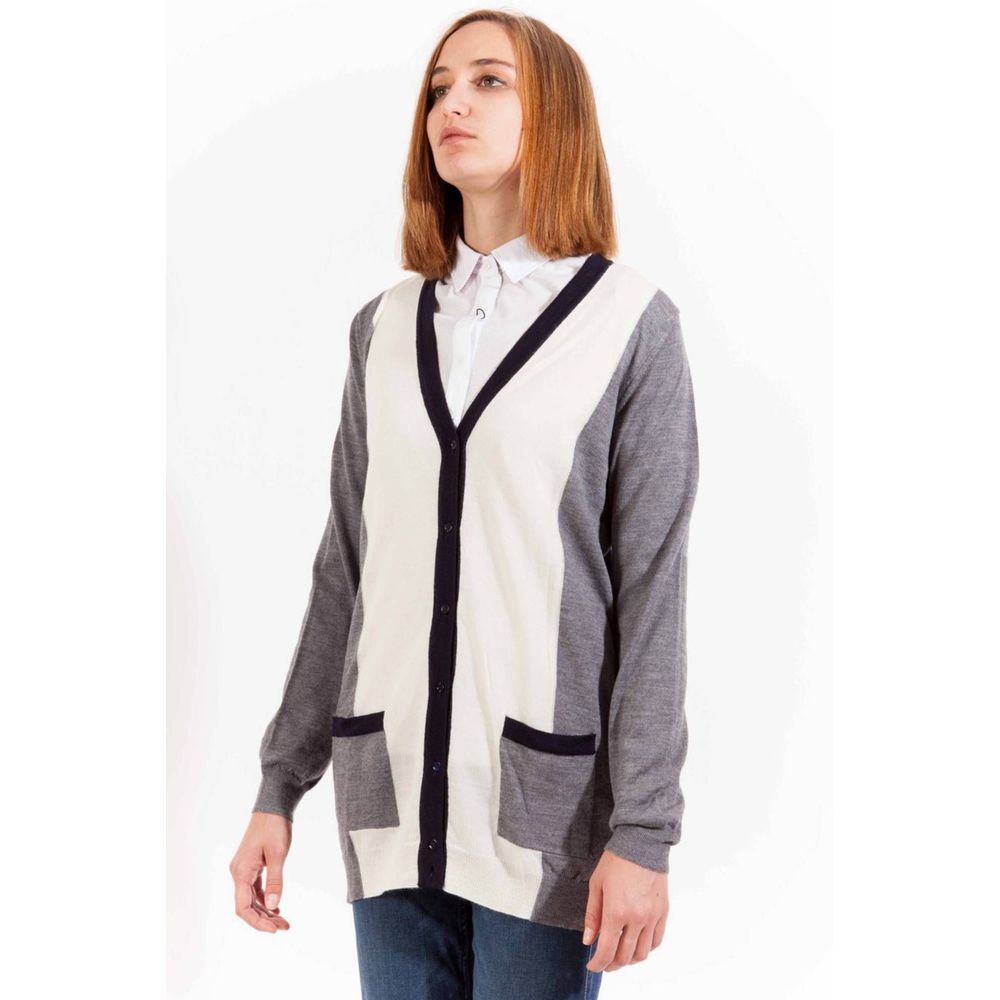 Gant Grigio Wool Women Cardigan - Image 3