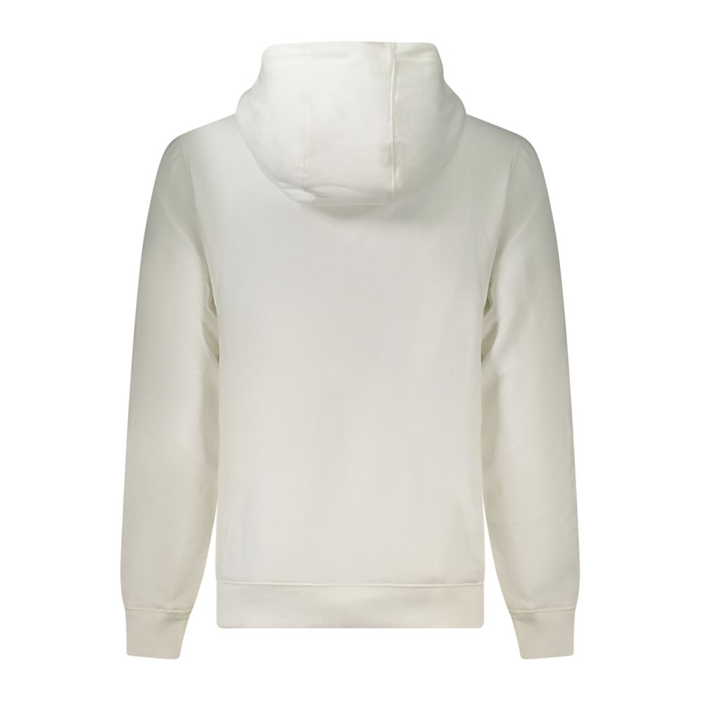 Tommy Hilfiger Bianco Cotton Men's Hoodie Sweatshirt - Image 2