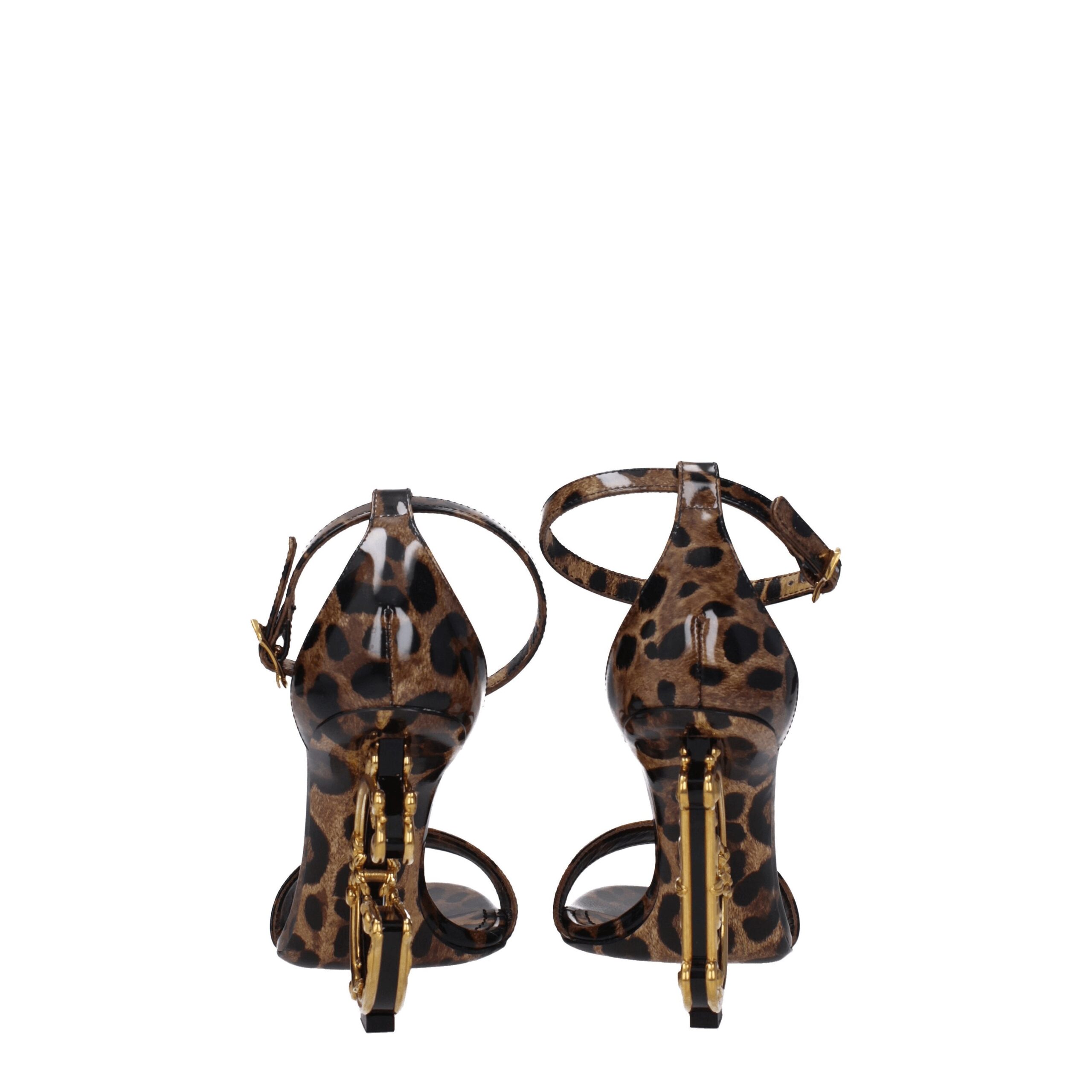 Dolce & Gabbana Brown Leather Sandals - Image 5