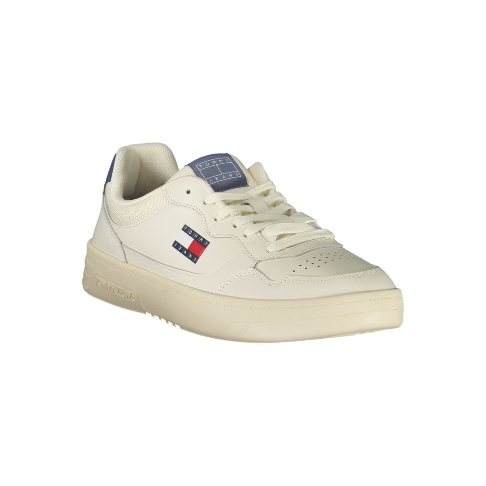 Tommy Hilfiger Bianco Polyurethane Men Sneaker - Image 2