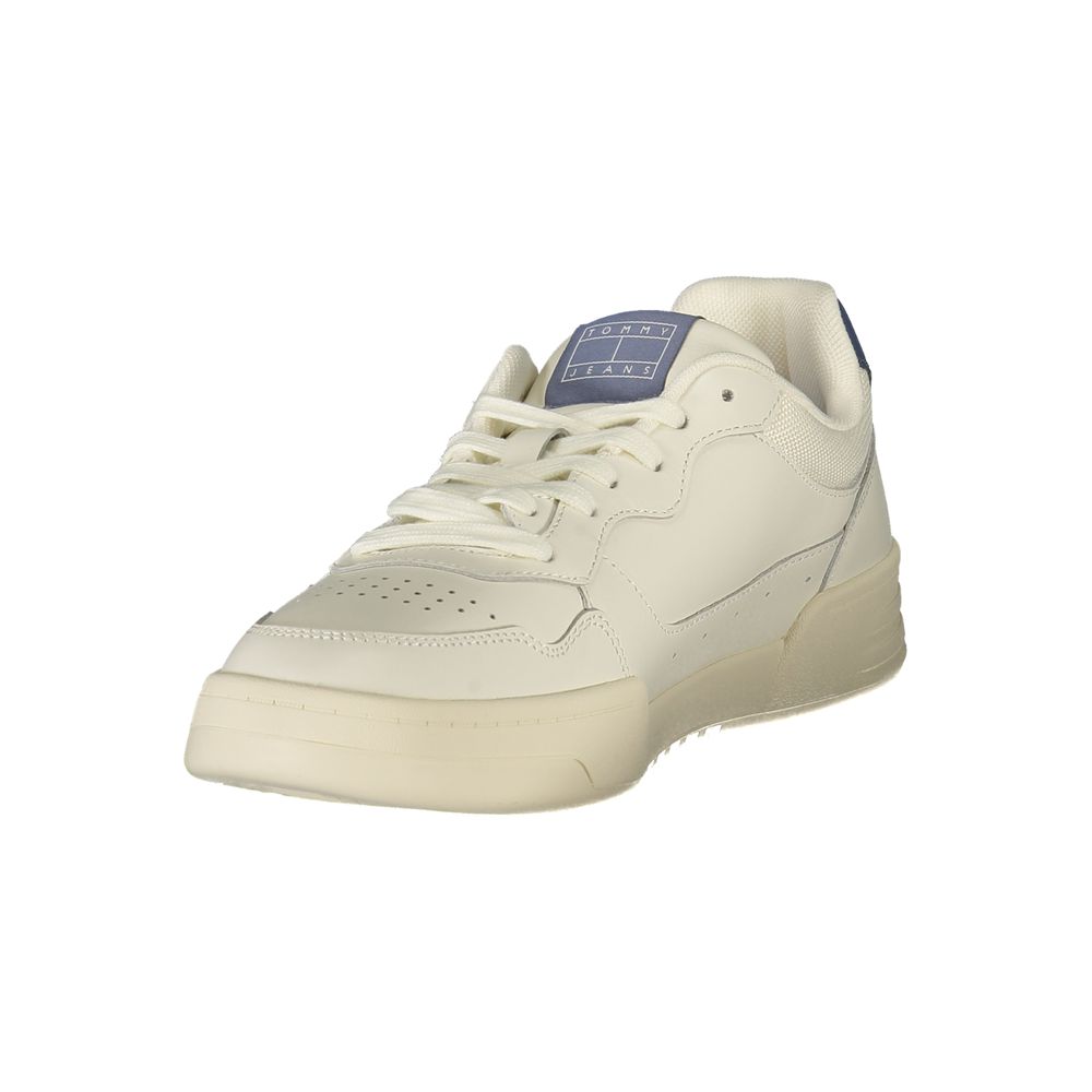Tommy Hilfiger Bianco Polyurethane Men Sneaker - Image 3