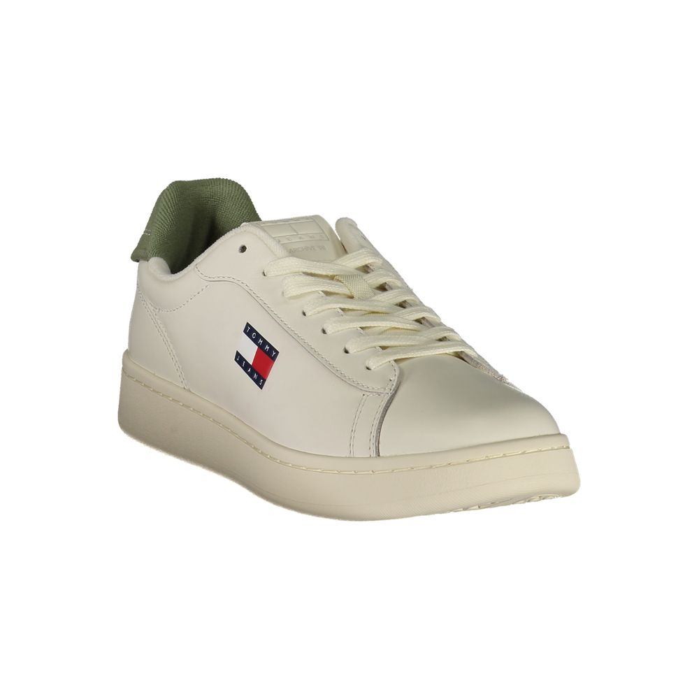 Tommy Hilfiger Bianco Polyurethane Men Sneaker - Image 2